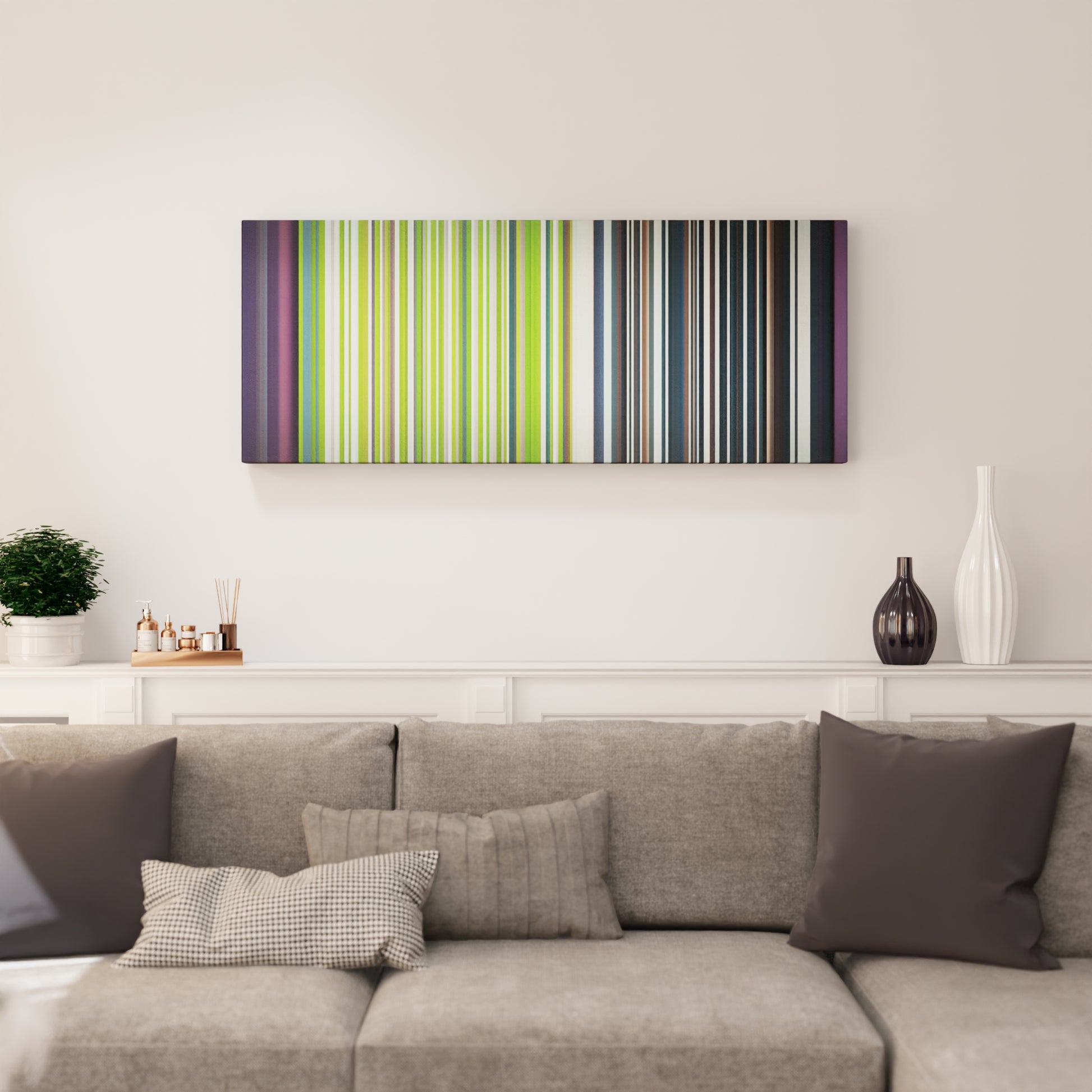 Living room interior with Joey-Montana-Picky Frome on the wall