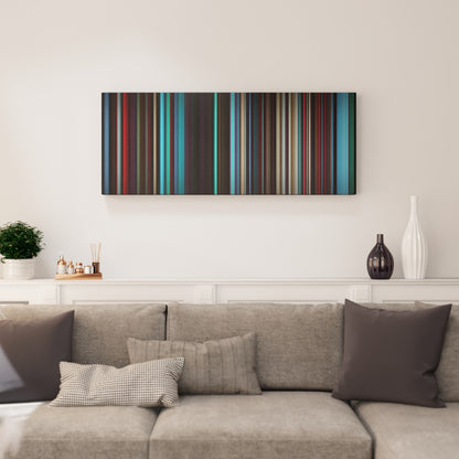 Living room interior with Lady-Gaga-Bradley-Cooper-Shallow Frome on the wall