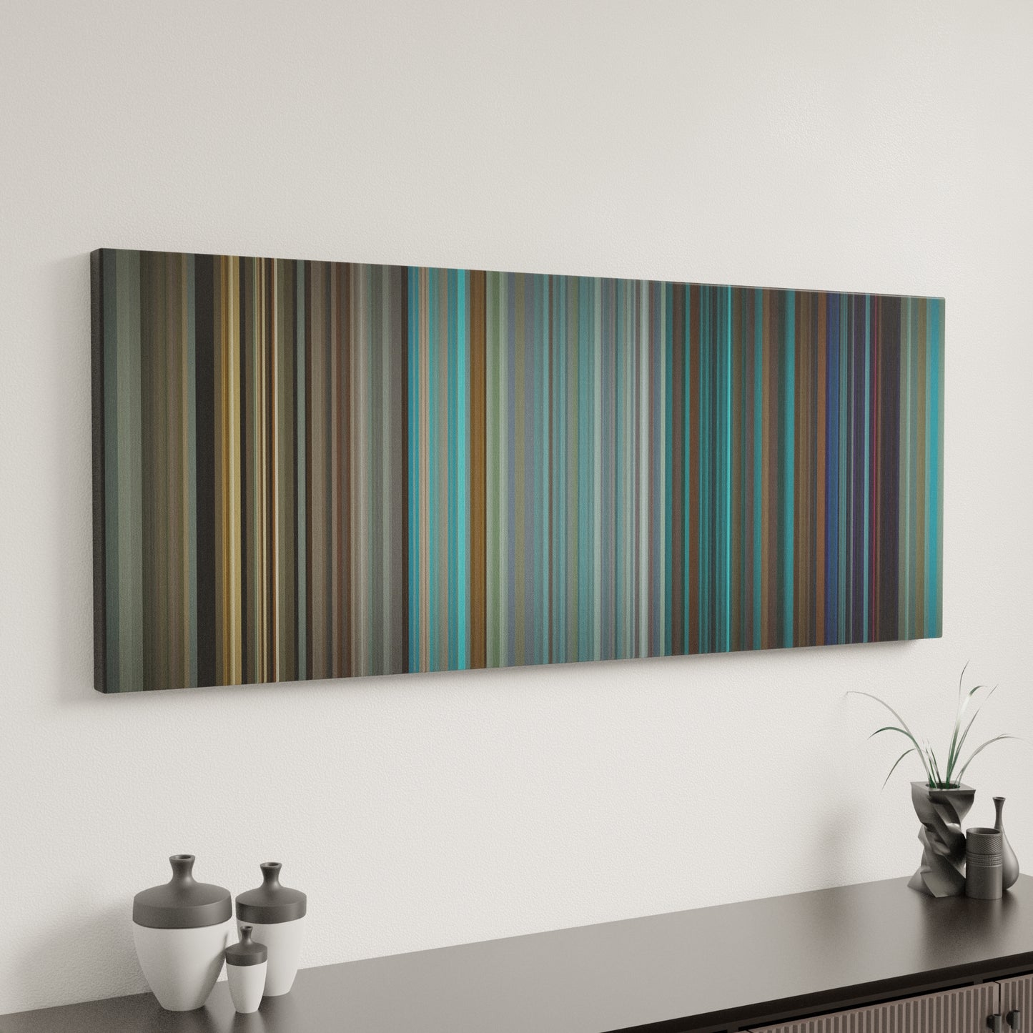 Minimal interior design with Maluma-El-Perdedor Frome on the wall