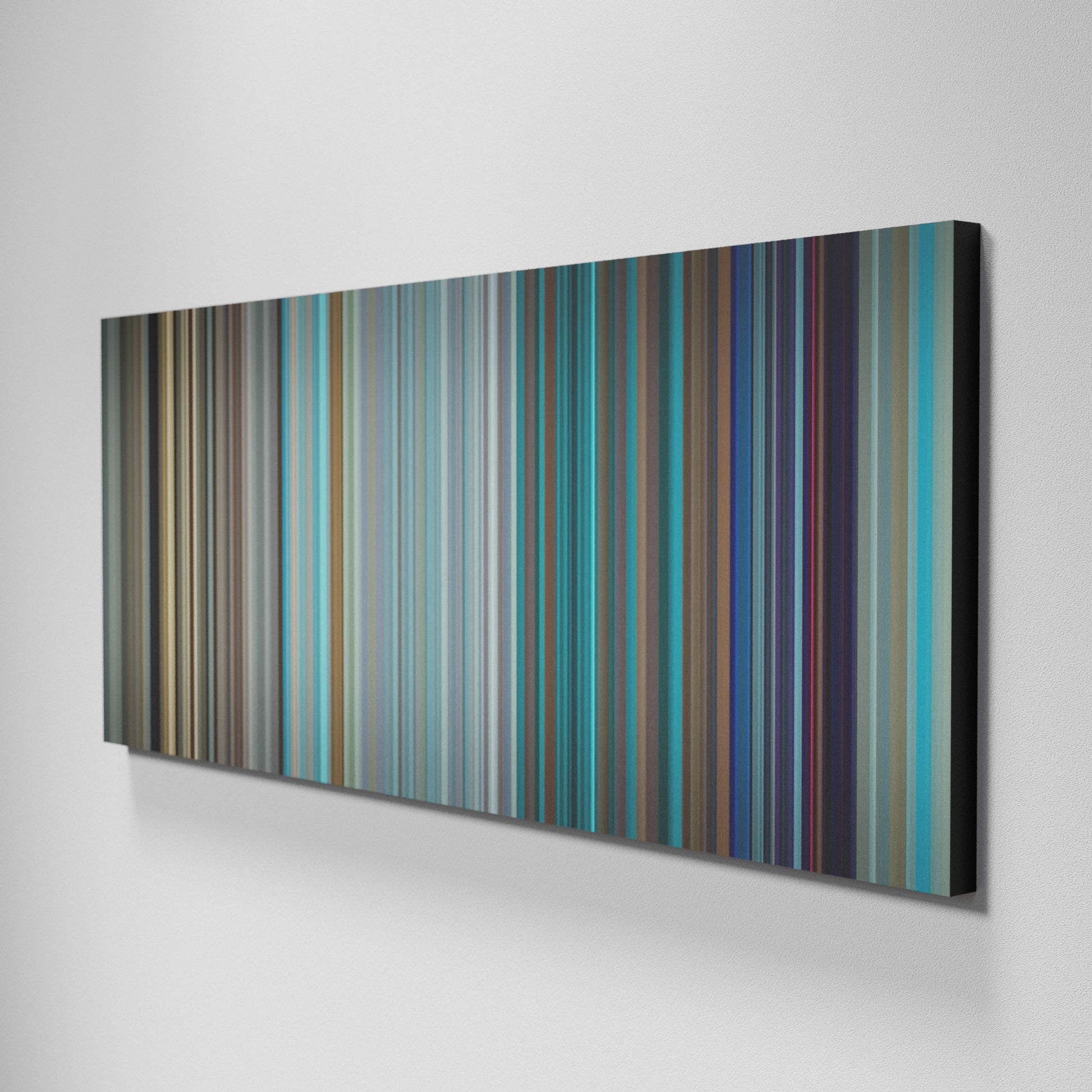 Side view of Basic of Maluma-El-Perdedor Frome on the wall