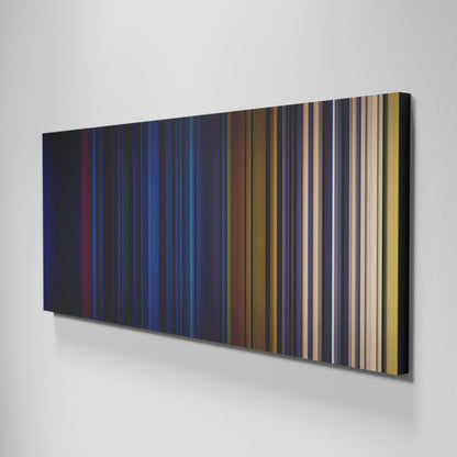 Side view of Basic of The-Weeknd-Cant-Feel-My-Face Frome on the wall