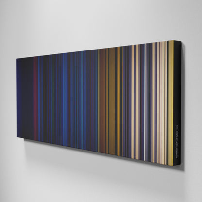 Side view of Buff's of The-Weeknd-Cant-Feel-My-Face Frome on the wall