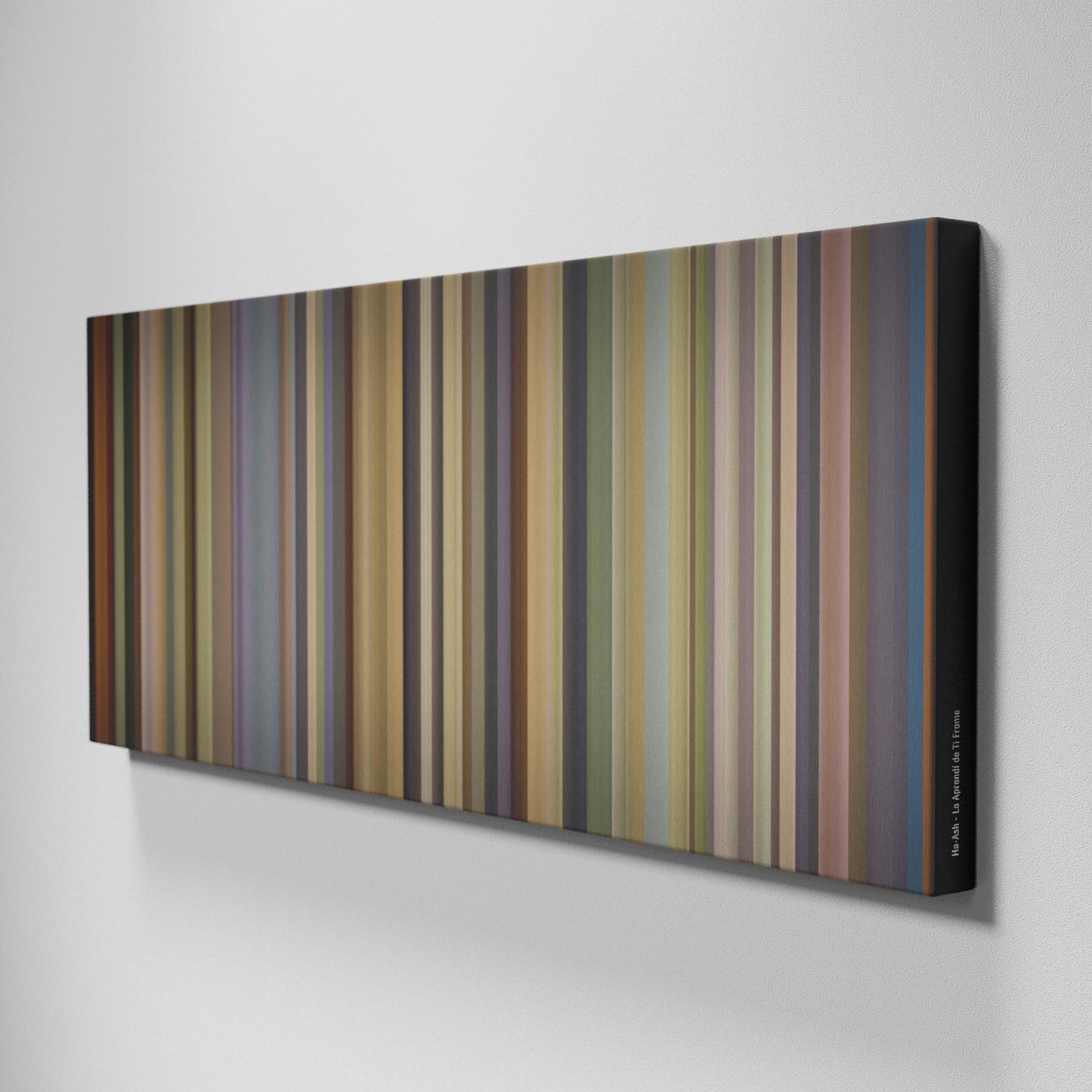 Side view of Buff's of Ha-Ash-Lo-Aprendi-de-Ti Frome on the wall