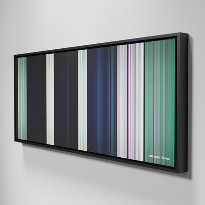 Side view of Framed Buff's of twenty-one-pilots-Ride Frome on the wall