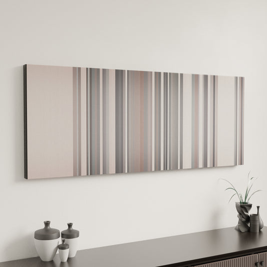 Minimal interior design with Miley-Cyrus-Wrecking-Ball Frome on the wall