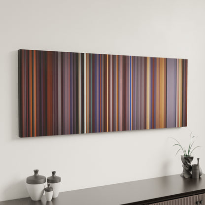 Minimal interior design with Metallica-Nothing-Else-Matters Frome on the wall