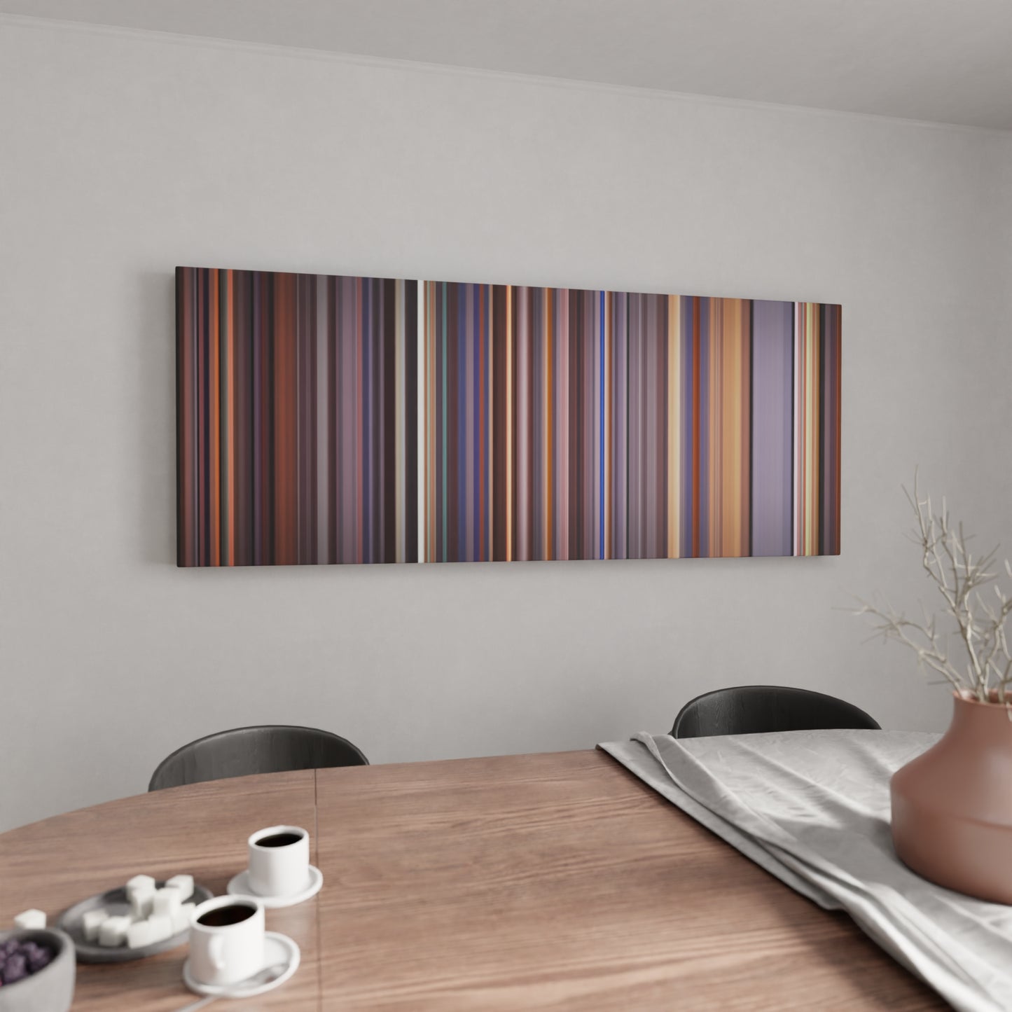 Kitchen with Metallica-Nothing-Else-Matters Frome on the wall