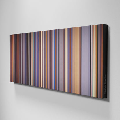 Side view of Buff's of Metallica-Nothing-Else-Matters Frome on the wall