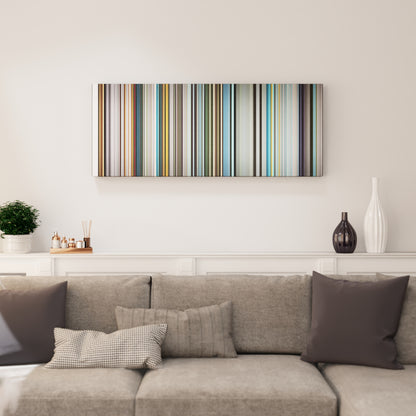 Living room interior with BTS-Fake-Love Frome on the wall