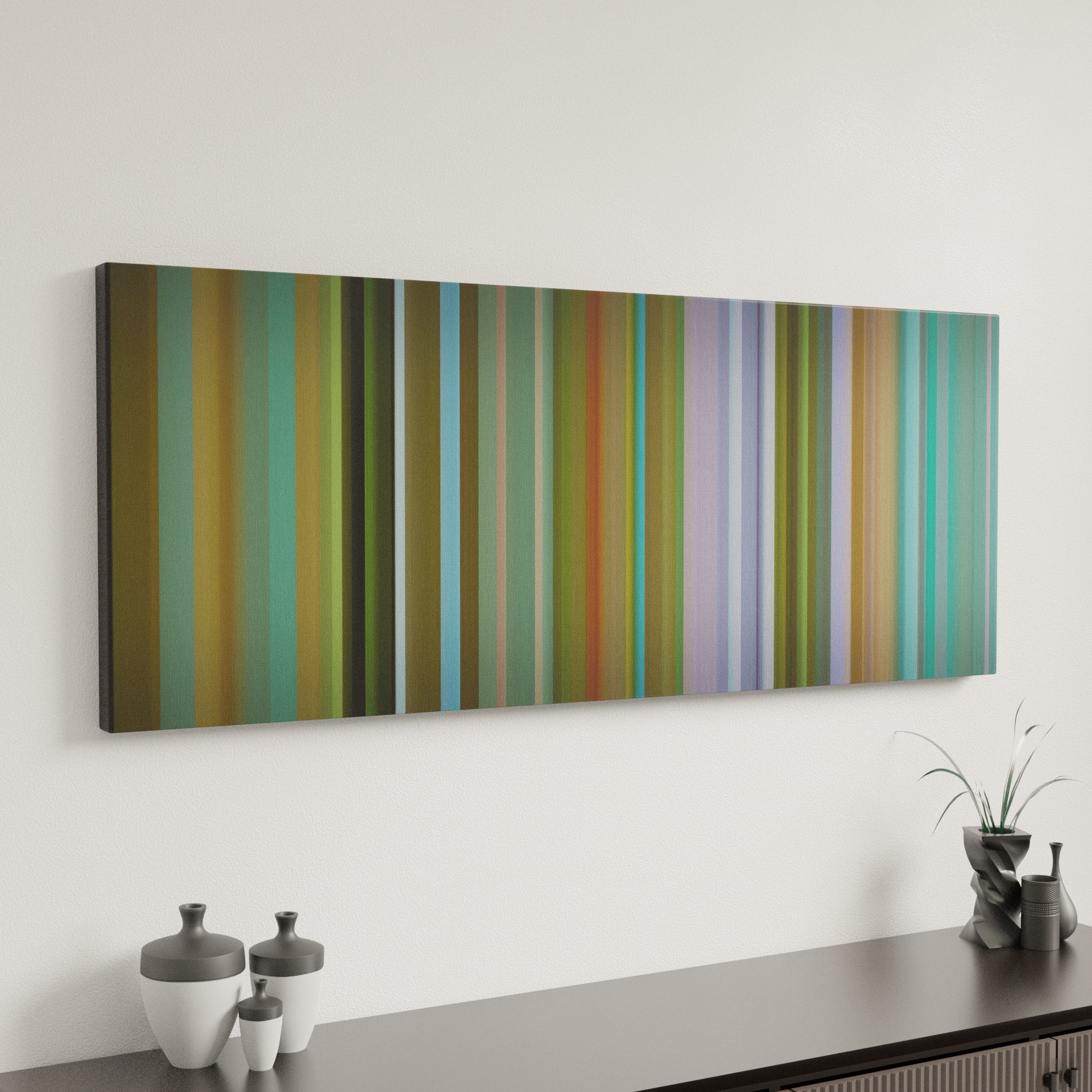 Minimal interior design with Aulii-Cravalho-How-Far-Ill-Go Frome on the wall