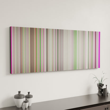 Minimal interior design with David-Guetta--Showtek-Bad Frome on the wall