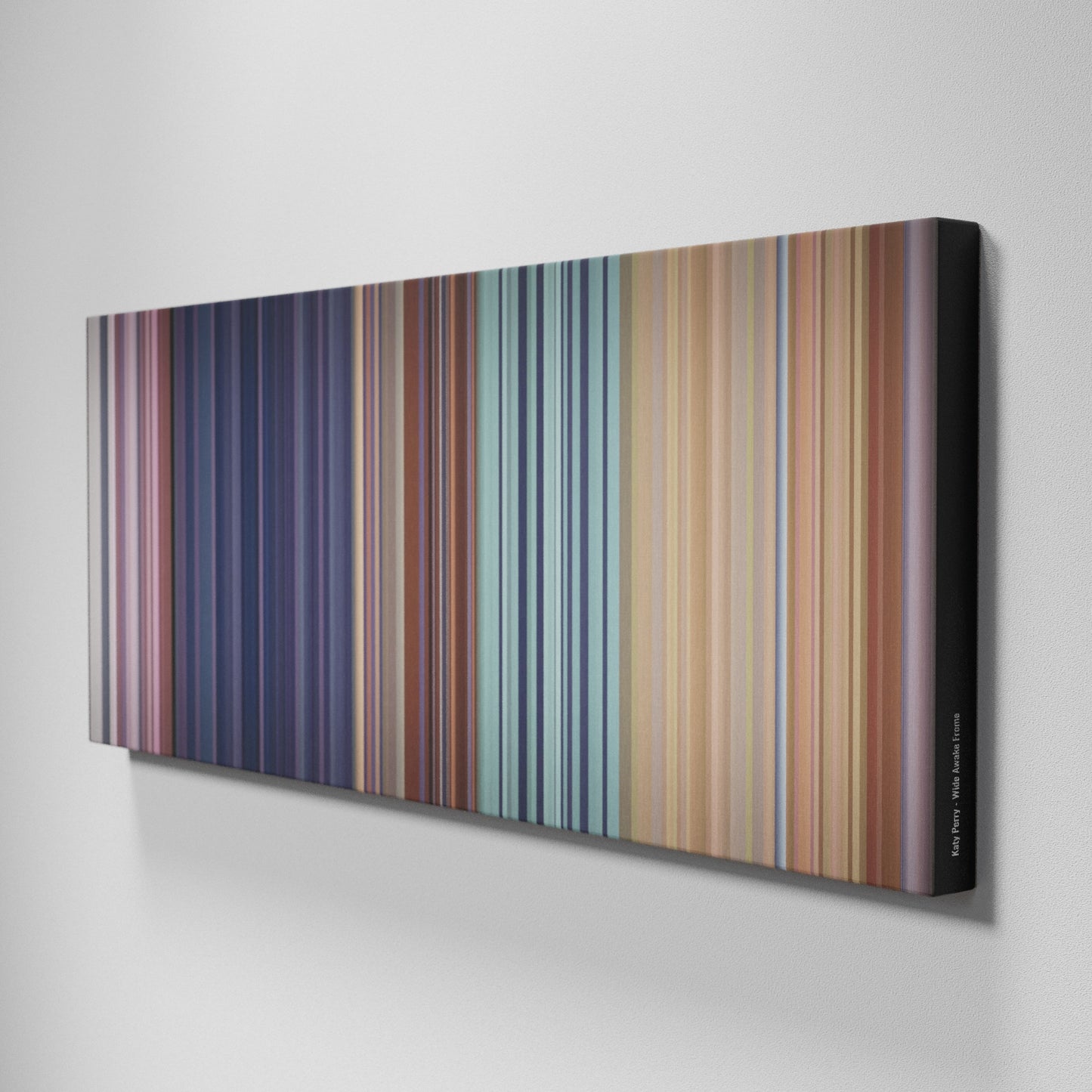 Side view of Buff's of Katy-Perry-Wide-Awake Frome on the wall