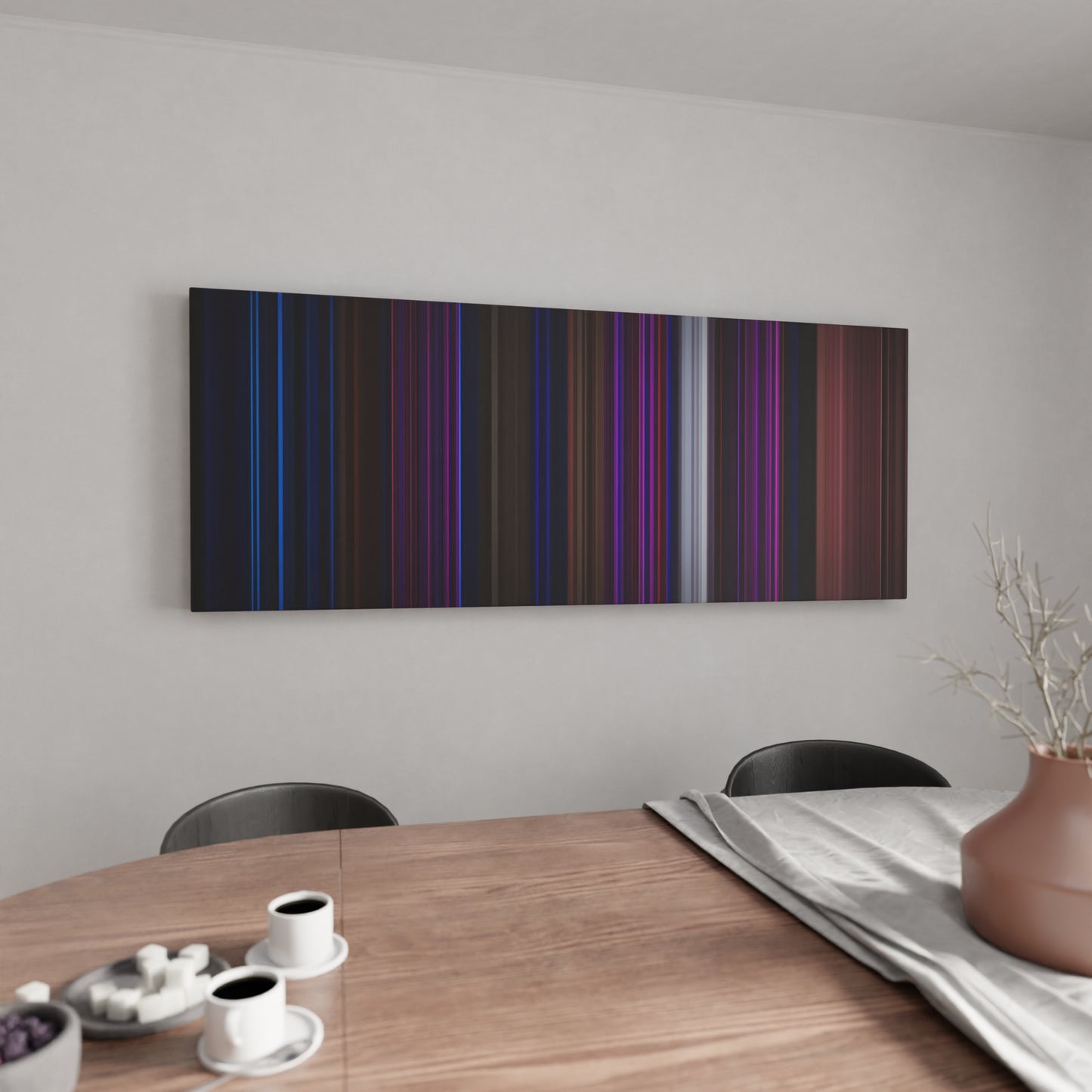 Kitchen with Imagine-Dragons-Demons Frome on the wall