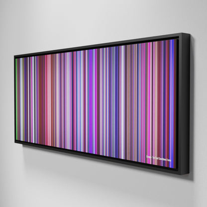 Side view of Framed Buff's of Europe-The-Final-Countdown Frome on the wall