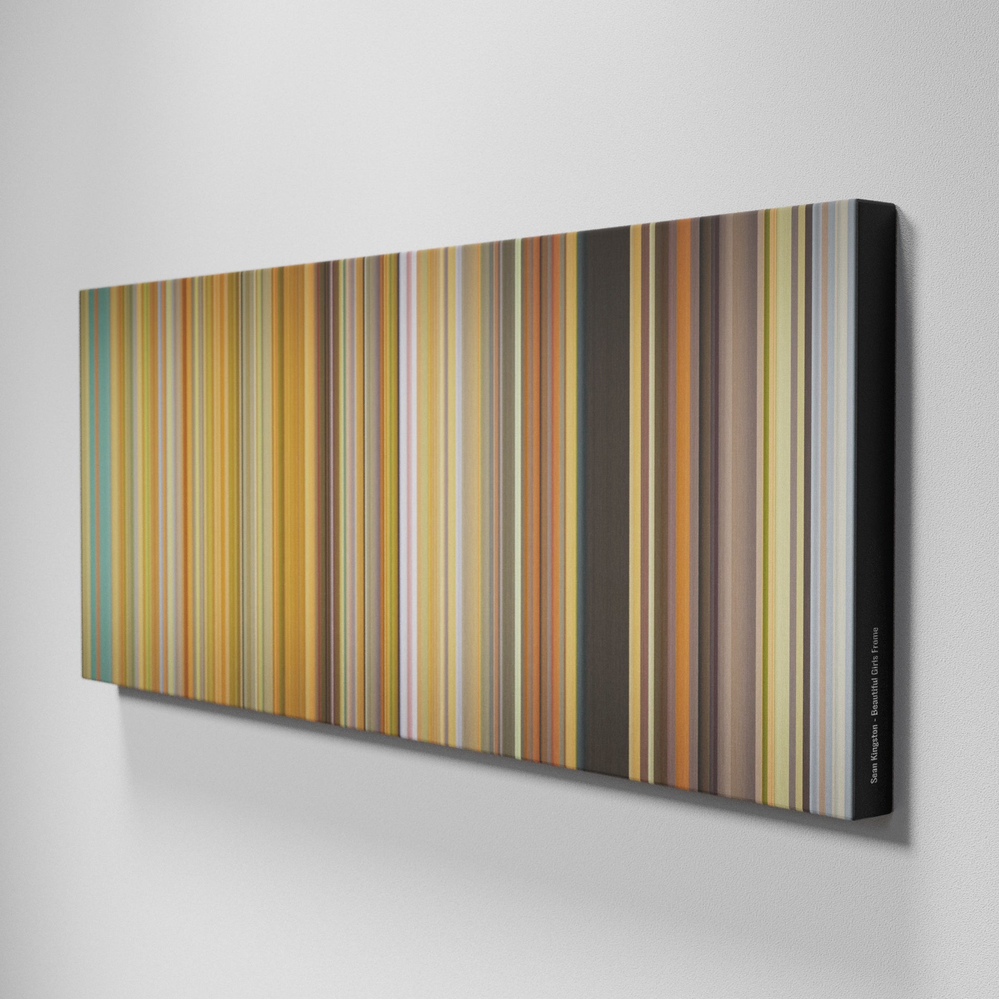 Side view of Buff's of Sean-Kingston-Beautiful-Girls Frome on the wall