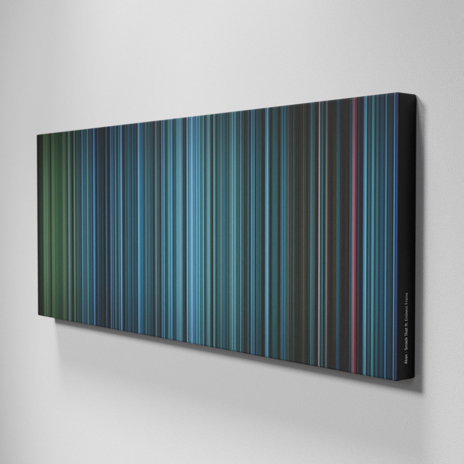 Side view of Buff's of Akon-Smack-That Frome on the wall