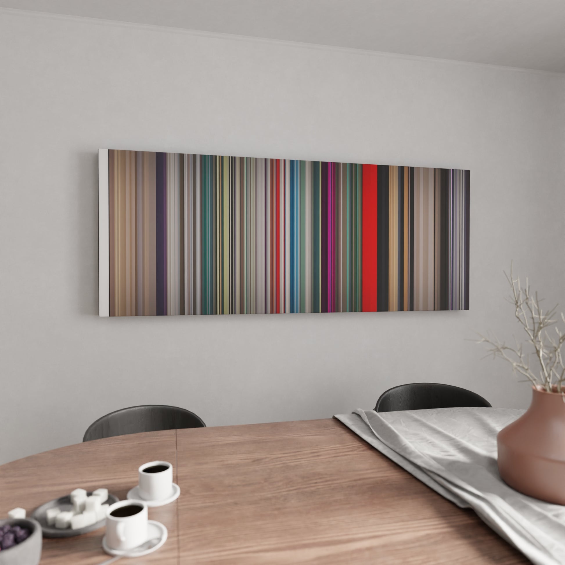 Kitchen with BTS-Blood-Sweat--Tears Frome on the wall