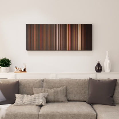 Living room interior with Bruno-Mars-Locked-Out-Of-Heaven Frome on the wall