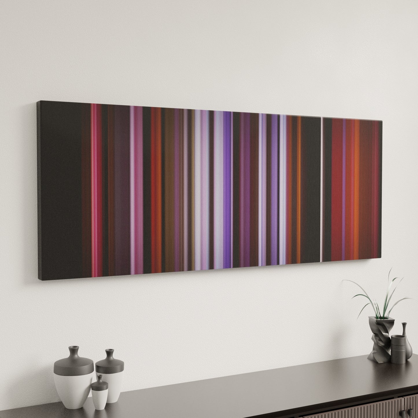 Minimal interior design with George-Michael-Careless-Whisper Frome on the wall