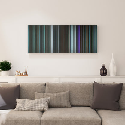 Living room interior with Eminem-The-Monster Frome on the wall