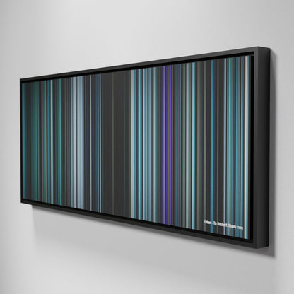 Side view of Framed Buff's of Eminem-The-Monster Frome on the wall