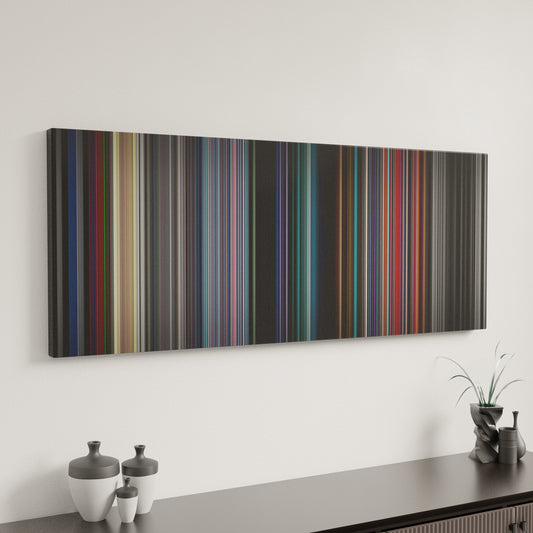 Minimal interior design with Swedish-House-Mafia-Dont-You-Worry-Child Frome on the wall