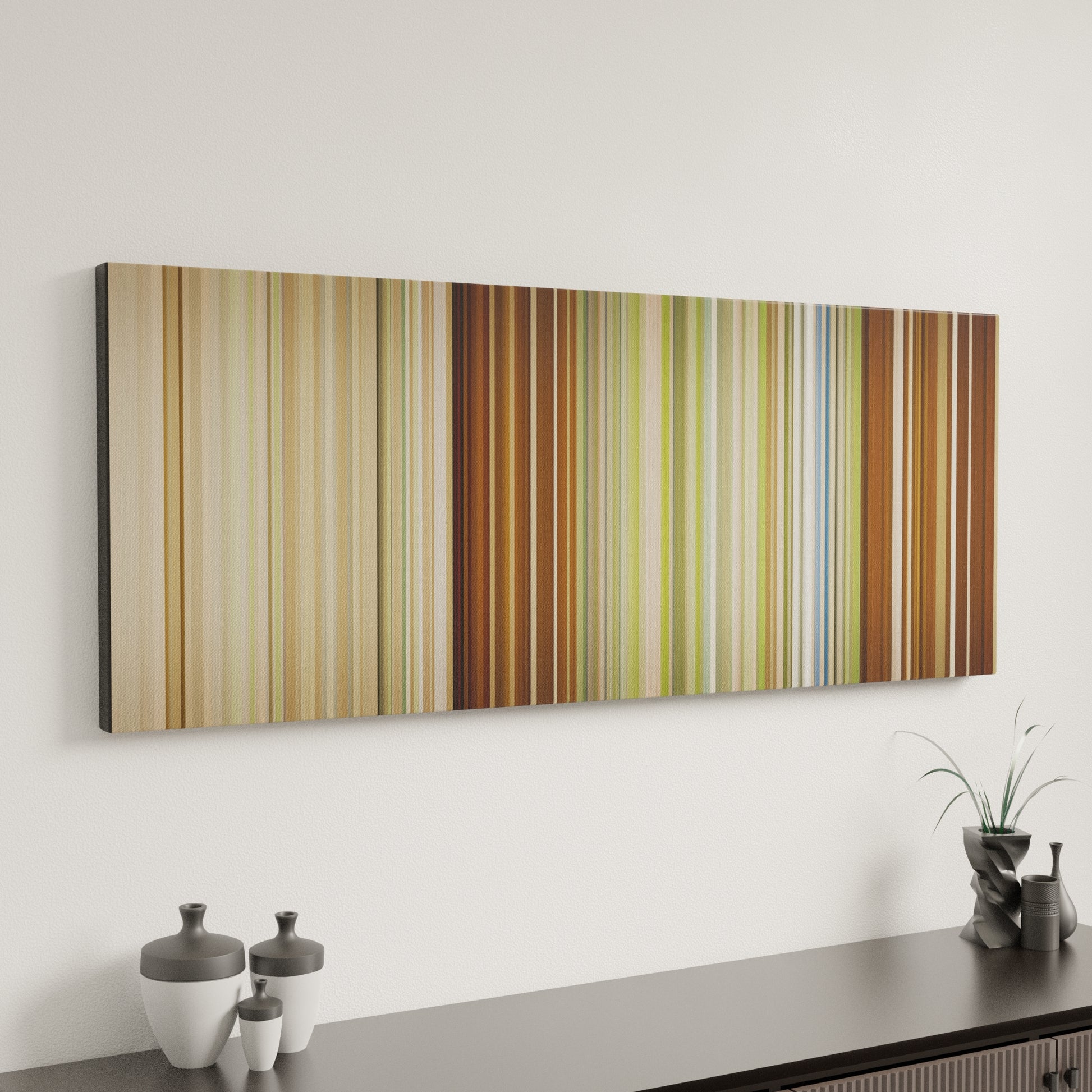 Minimal interior design with Shakira-Me-Enamore Frome on the wall