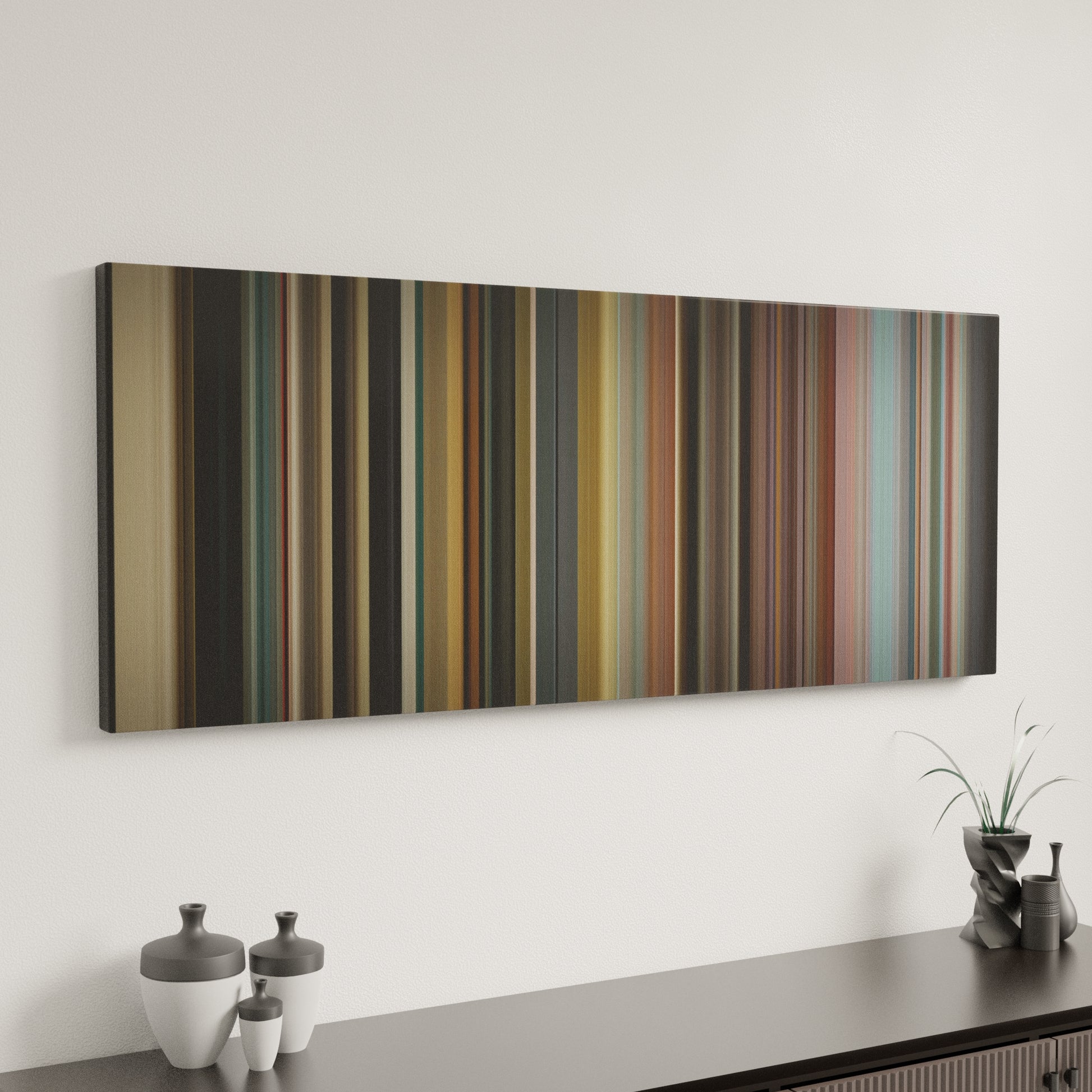 Minimal interior design with Michael-Jackson-Beat-It Frome on the wall