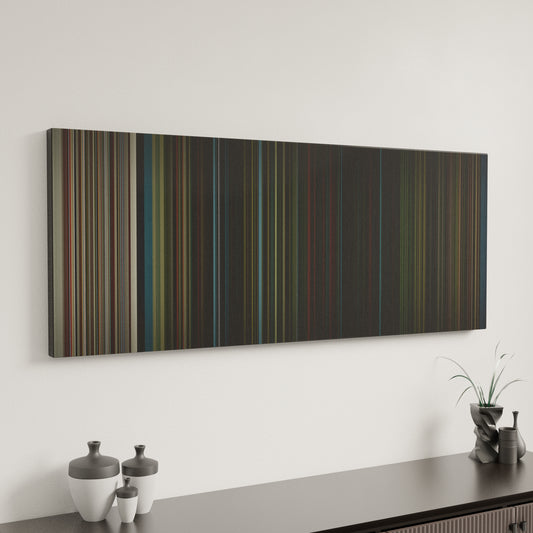 Minimal interior design with Maroon-5-Animals Frome on the wall