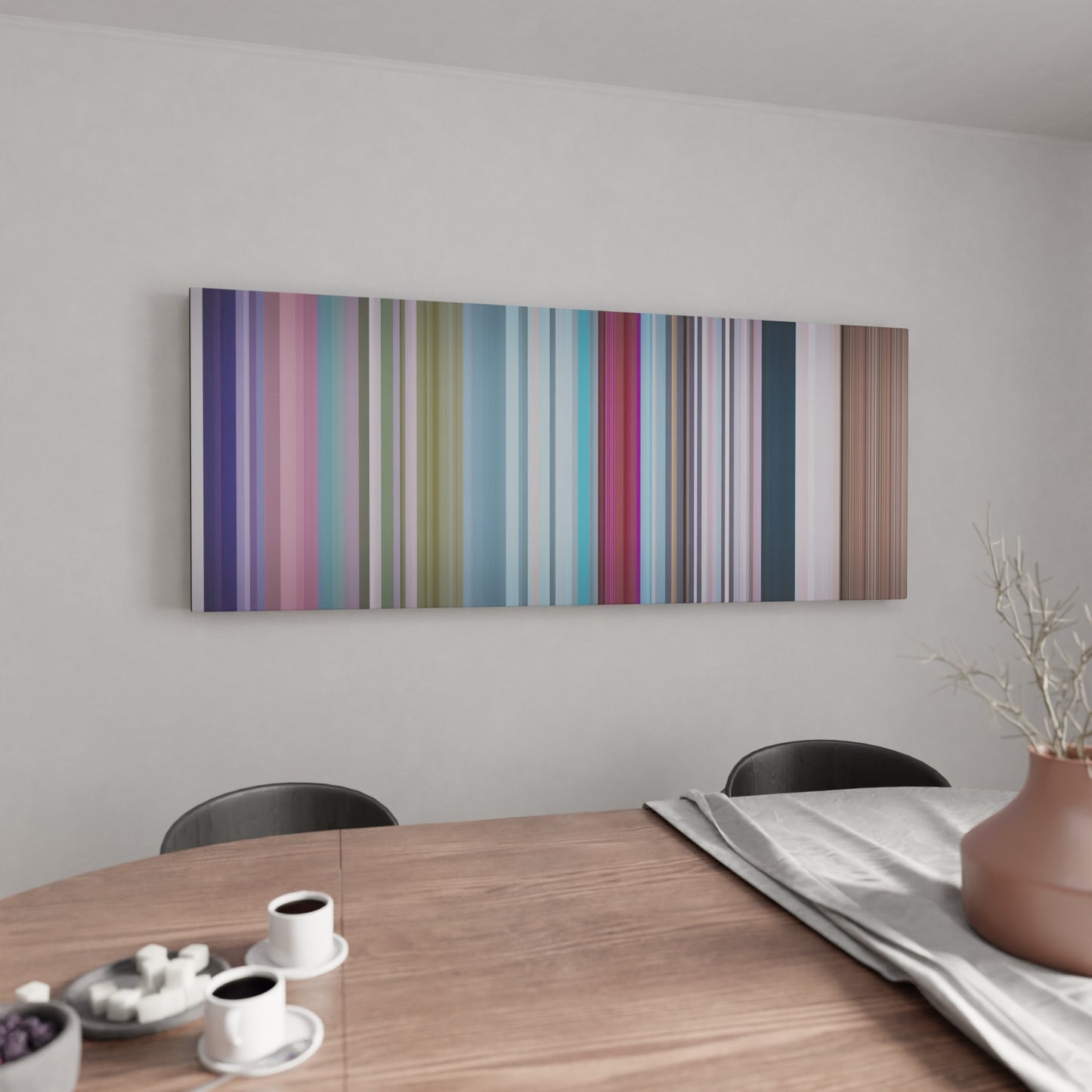 Kitchen with Jennie-Solo Frome on the wall