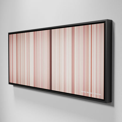 Side view of Framed Buff's of Robin-Thicke-Blurred-Lines Frome on the wall