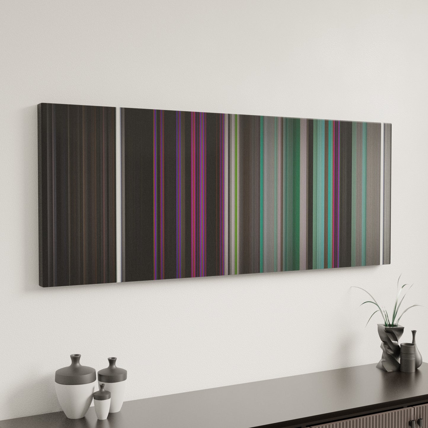 Minimal interior design with Raymix-Oye-Mujer Frome on the wall