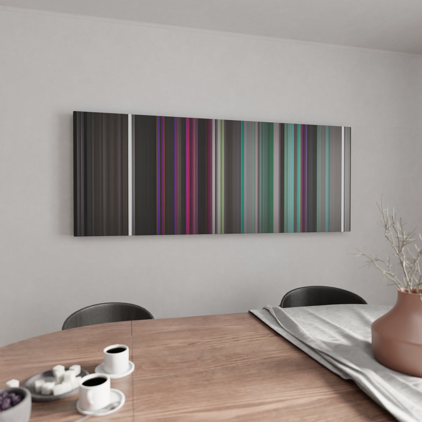 Kitchen with Raymix-Oye-Mujer Frome on the wall