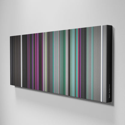 Side view of Buff's of Raymix-Oye-Mujer Frome on the wall