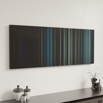 Minimal interior design with Calvin-Harris-Blame Frome on the wall