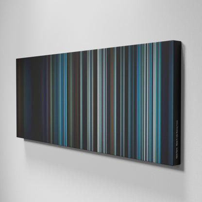 Side view of Buff's of Calvin-Harris-Blame Frome on the wall