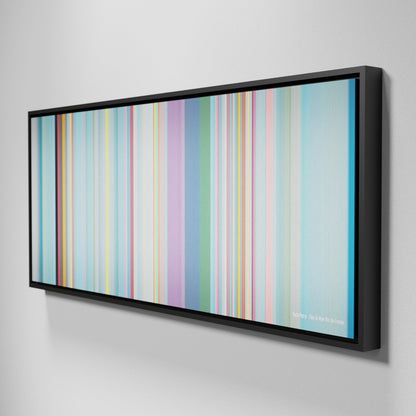 Side view of Framed Buff's of Katy-Perry-This-Is-How-We-Do Frome on the wall