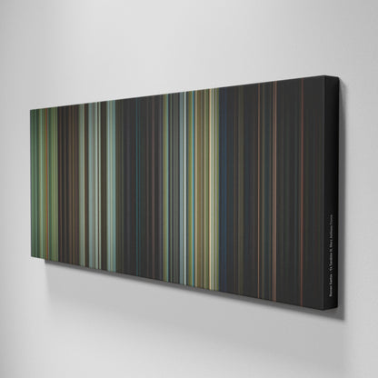 Side view of Buff's of Romeo-Santos-Yo-Tambien Frome on the wall