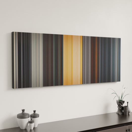 Minimal interior design with Rihanna-Umbrella Frome on the wall