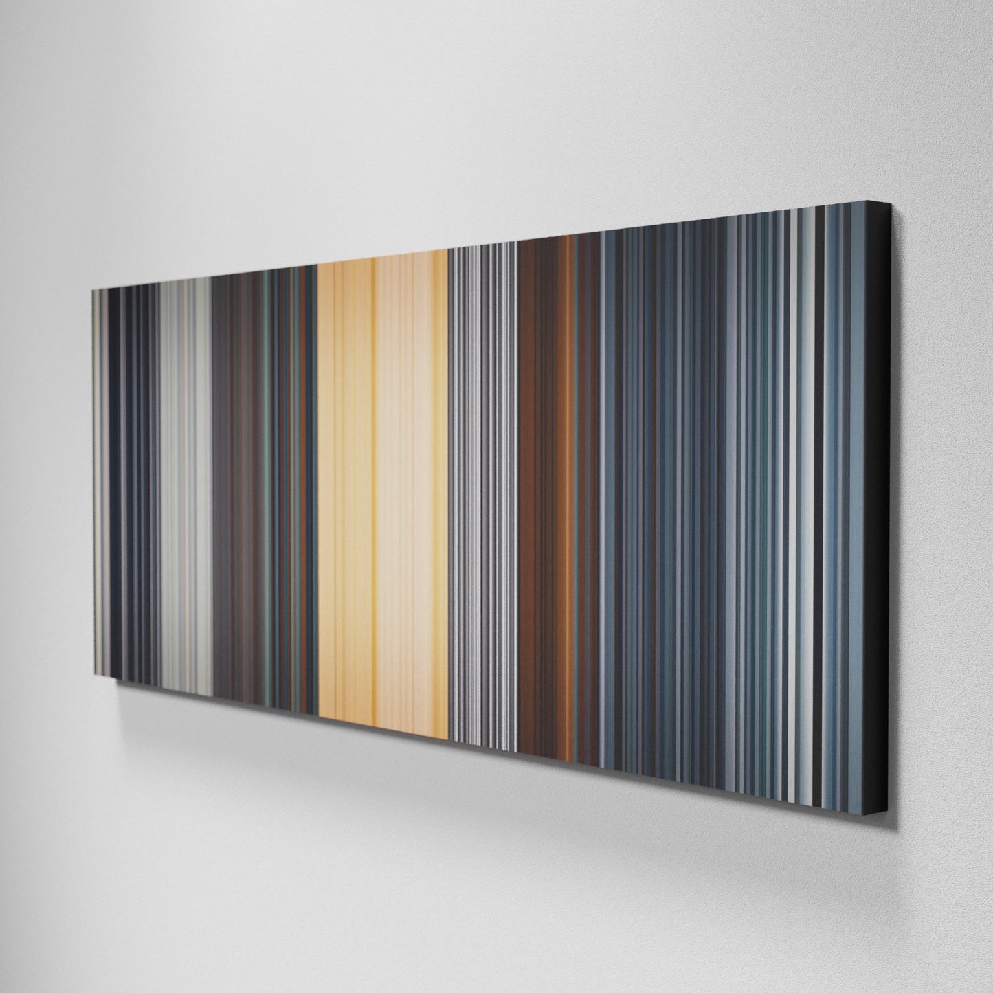 Side view of Basic of Rihanna-Umbrella Frome on the wall