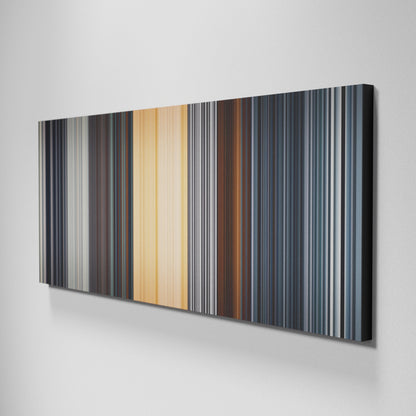 Side view of Basic of Rihanna-Umbrella Frome on the wall