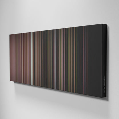 Side view of Buff's of Charlie-Puth-One-Call-Away Frome on the wall