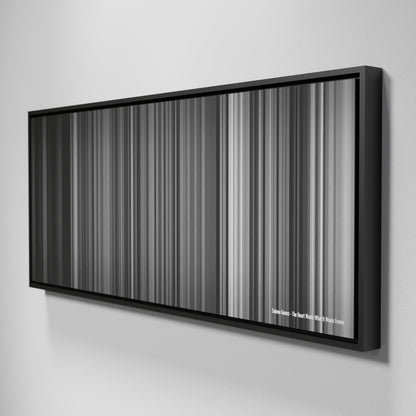 Side view of Framed Buff's of Selena-Gomez-The-Heart-Wants-What-It-Wants Frome on the wall