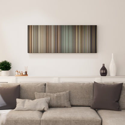 Living room interior with Farruko-Bad-Bunny-Rvssian-Krippy-Kush Frome on the wall