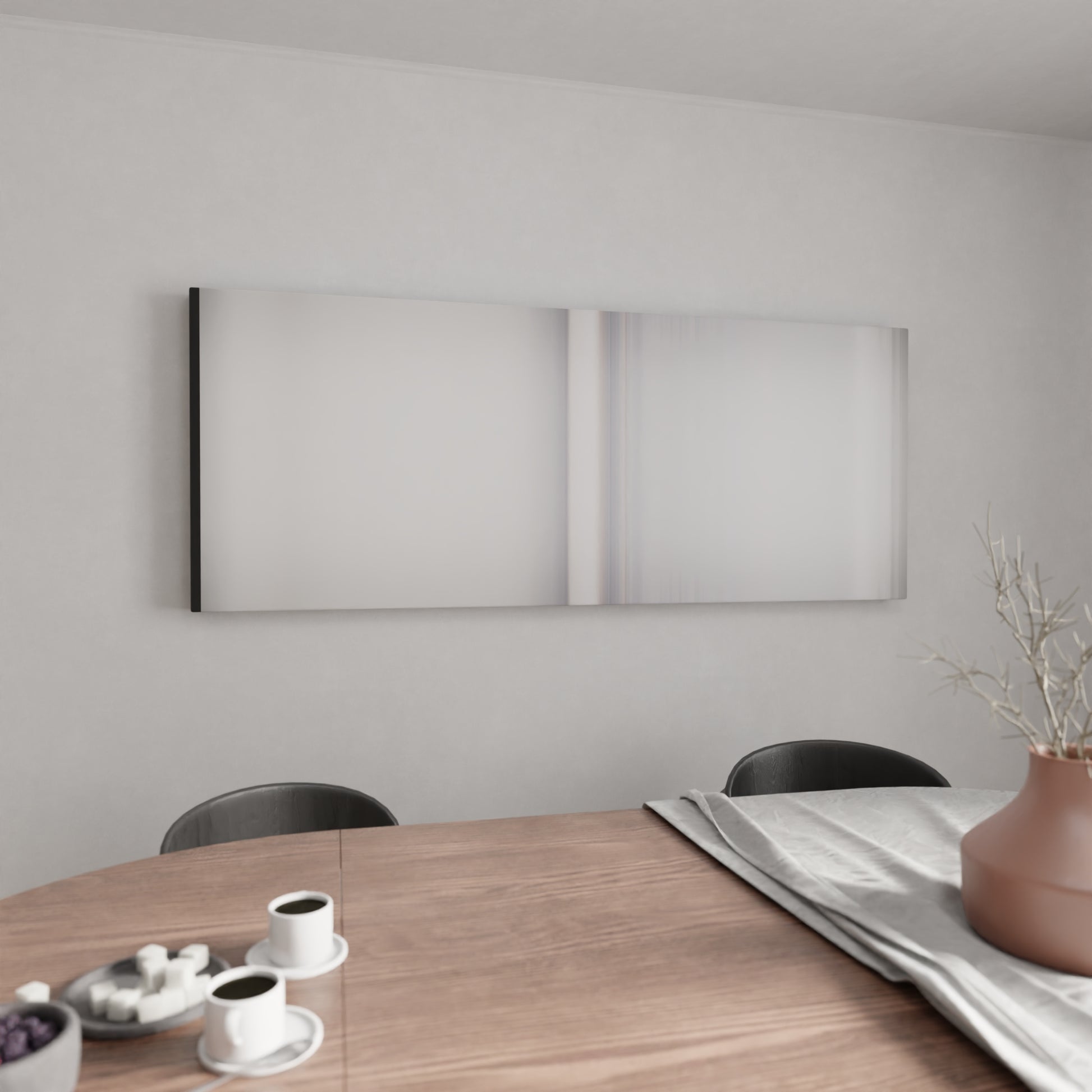 Kitchen with Billie-Eilish-When-the-partys-over Frome on the wall