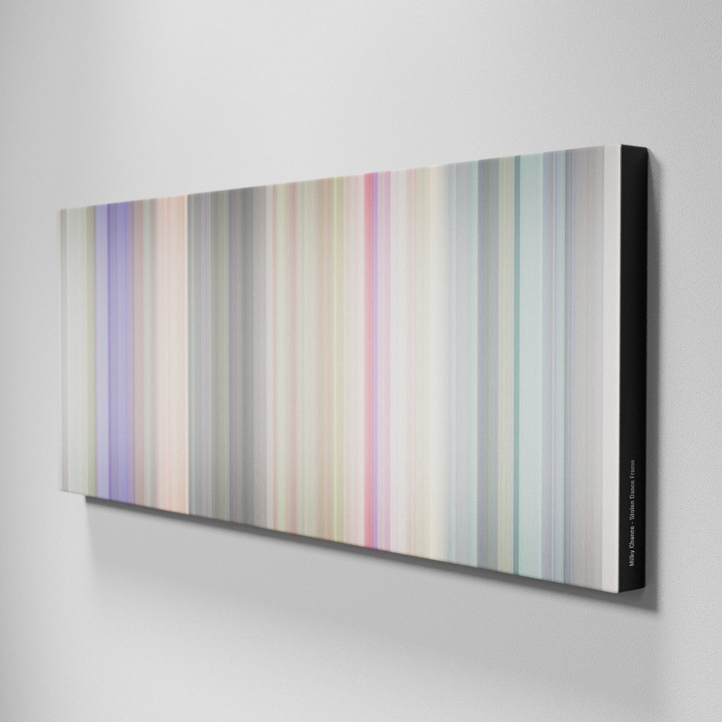 Side view of Buff's of Milky-Chance-Stolen-Dance Frome on the wall