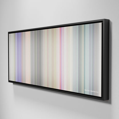 Side view of Framed Buff's of Milky-Chance-Stolen-Dance Frome on the wall