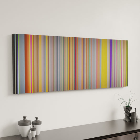 Minimal interior design with Calvin-Harris-Dua-Lipa-One-Kiss Frome on the wall