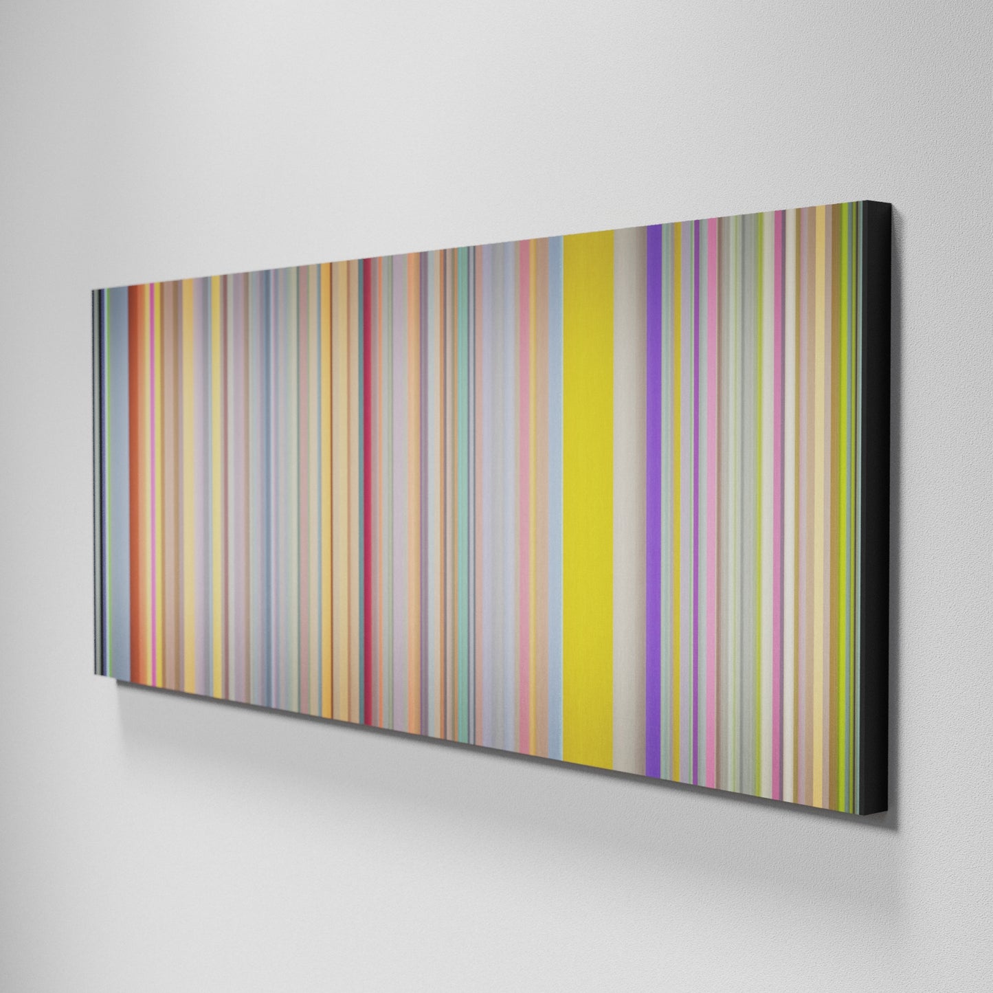 Side view of Basic of Calvin-Harris-Dua-Lipa-One-Kiss Frome on the wall