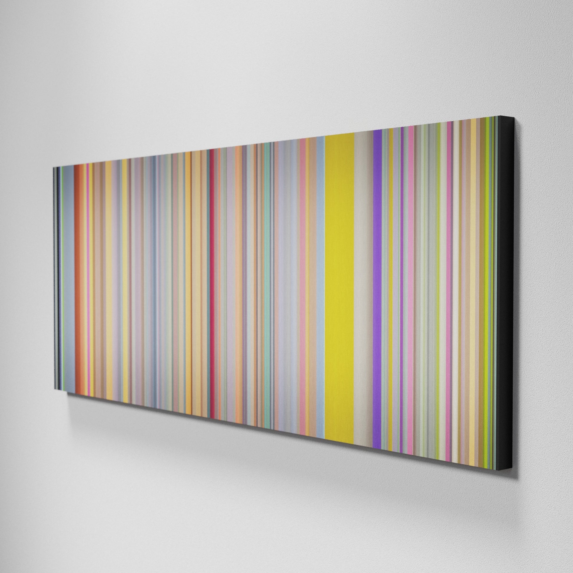 Side view of Basic of Calvin-Harris-Dua-Lipa-One-Kiss Frome on the wall